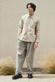  ECO WIDE PANT - warm gray