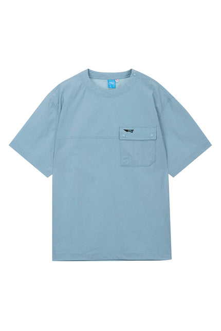 Unisex Go Anywear Snap T-Shirt - Slate
