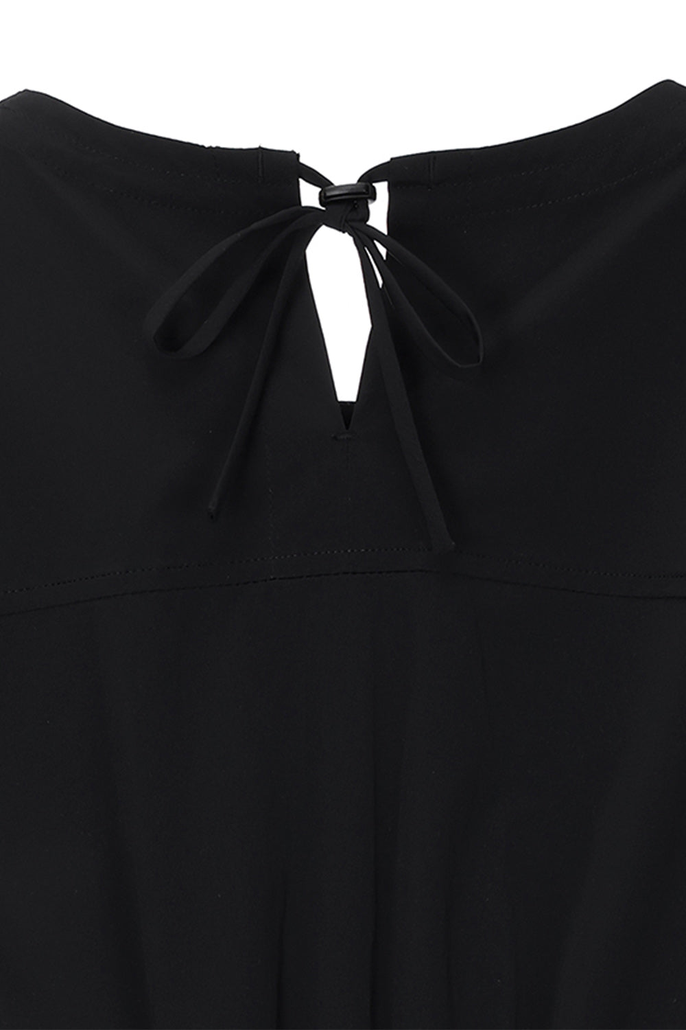 Weekend String Dress — Black