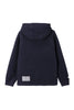 men's pohlar recycled polyester high-pile fleece pullover hoodie - navy
